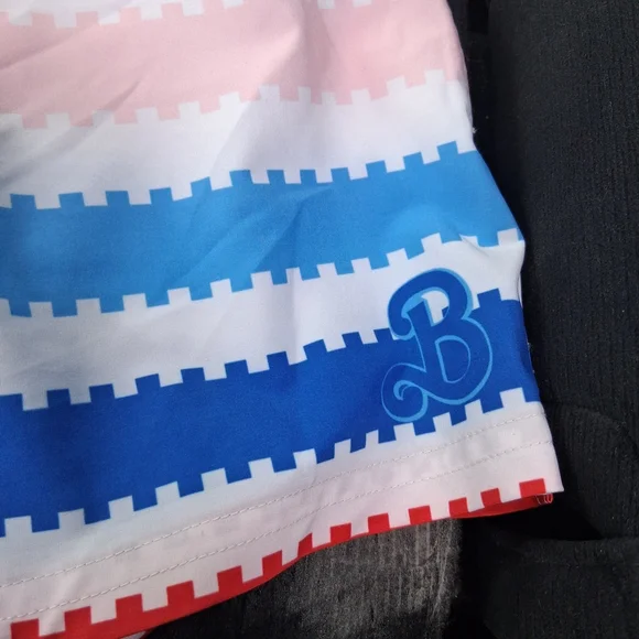 Bang Miami Swim Shorts Rainbow Stripe Mini Shorts .. Men .. Large - Picture 3 of 7